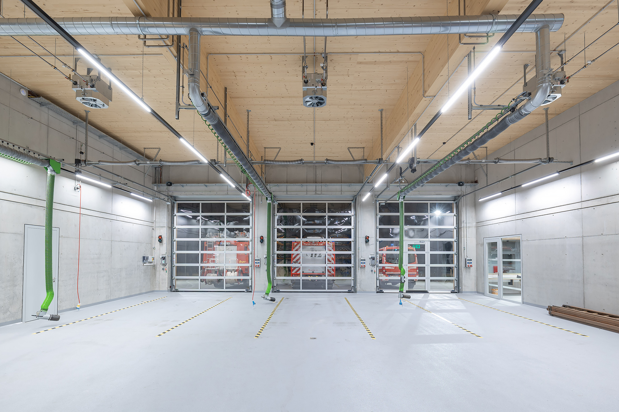 Feuerwehrgerätehaus Dogern Neubau – moderne Elektrotechnik Planung durch Kienle Beratende Ingenieure GmbH