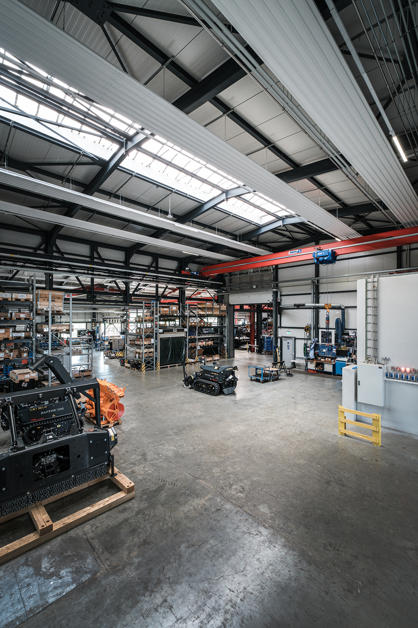 Industriehalle Prinoth GmbH– Tragwerksplanung und technische Beratung von Kienle Beratende Ingenieure GmbH